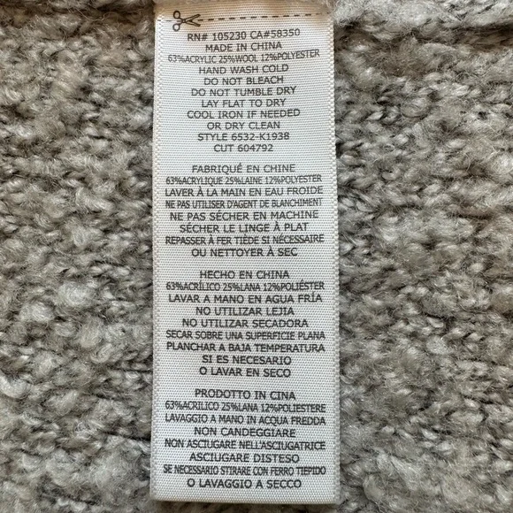 Soft Joie Orrin Boucle Wool Blend Vest - Picture 9 of 9